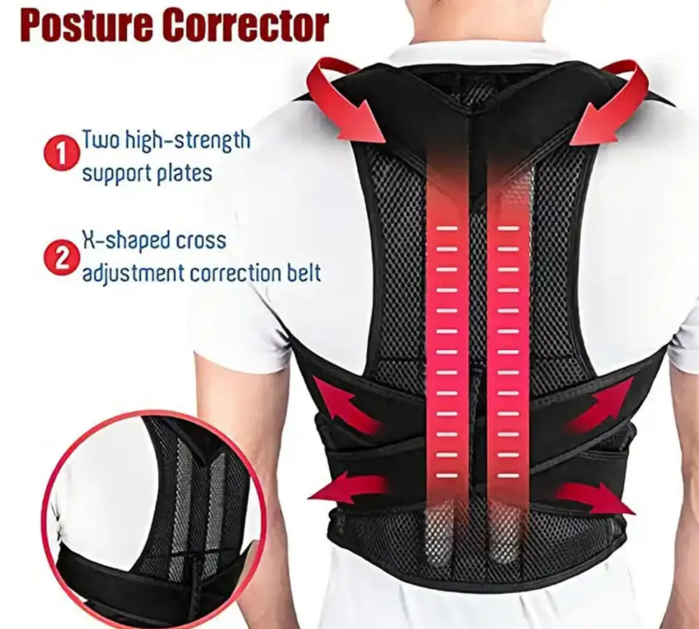 Back Posture Corrector – Spine & Shoulder Support Brace