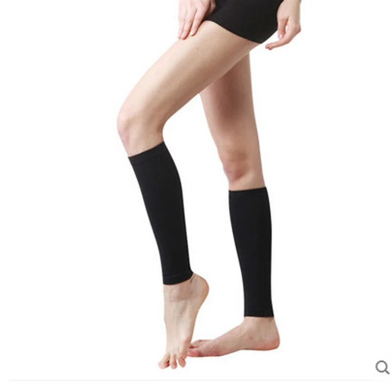 Compression Calf Sleeves – 20–30mmHg Support for Running & Recovery