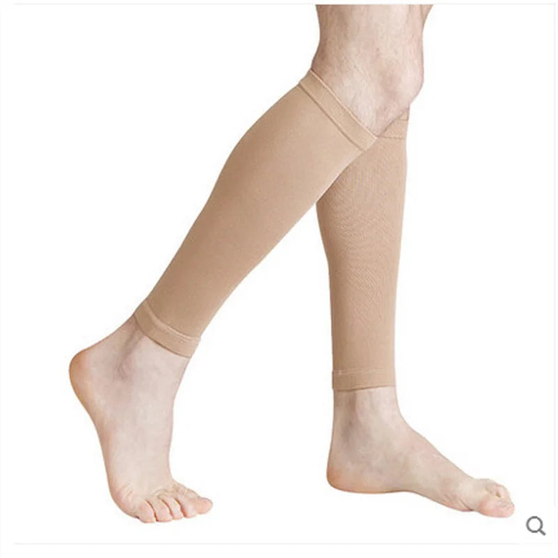Compression Calf Sleeves – 20–30mmHg Support for Running & Recovery