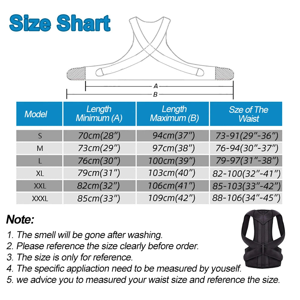 Back Posture Corrector – Spine & Shoulder Support Brace