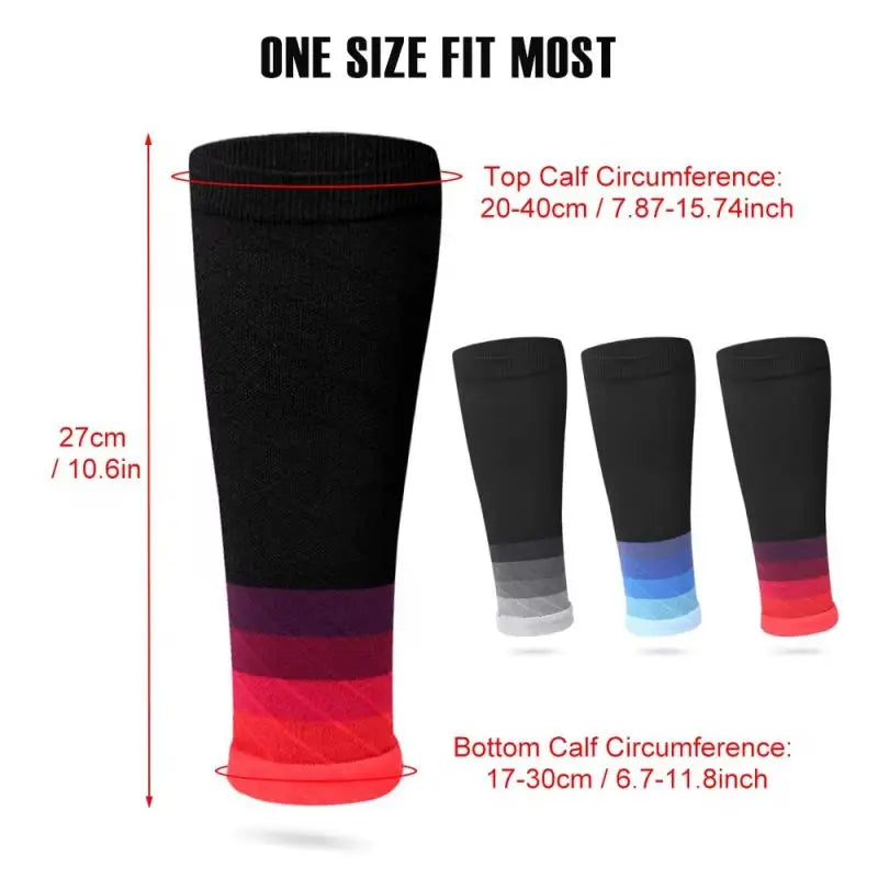 Compression Calf Sleeves – 20–30mmHg Support for Running & Recovery