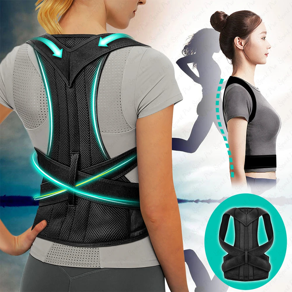 Back Posture Corrector – Spine & Shoulder Support Brace