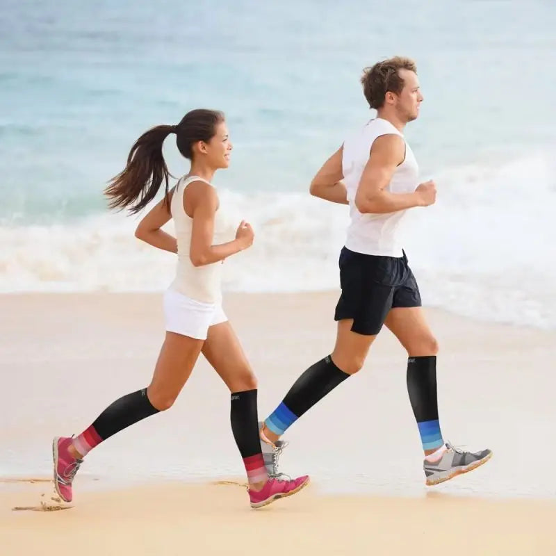 Compression Calf Sleeves – 20–30mmHg Support for Running & Recovery