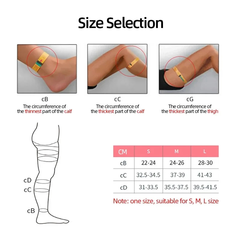 Compression Calf Sleeves – 20–30mmHg Support for Running & Recovery