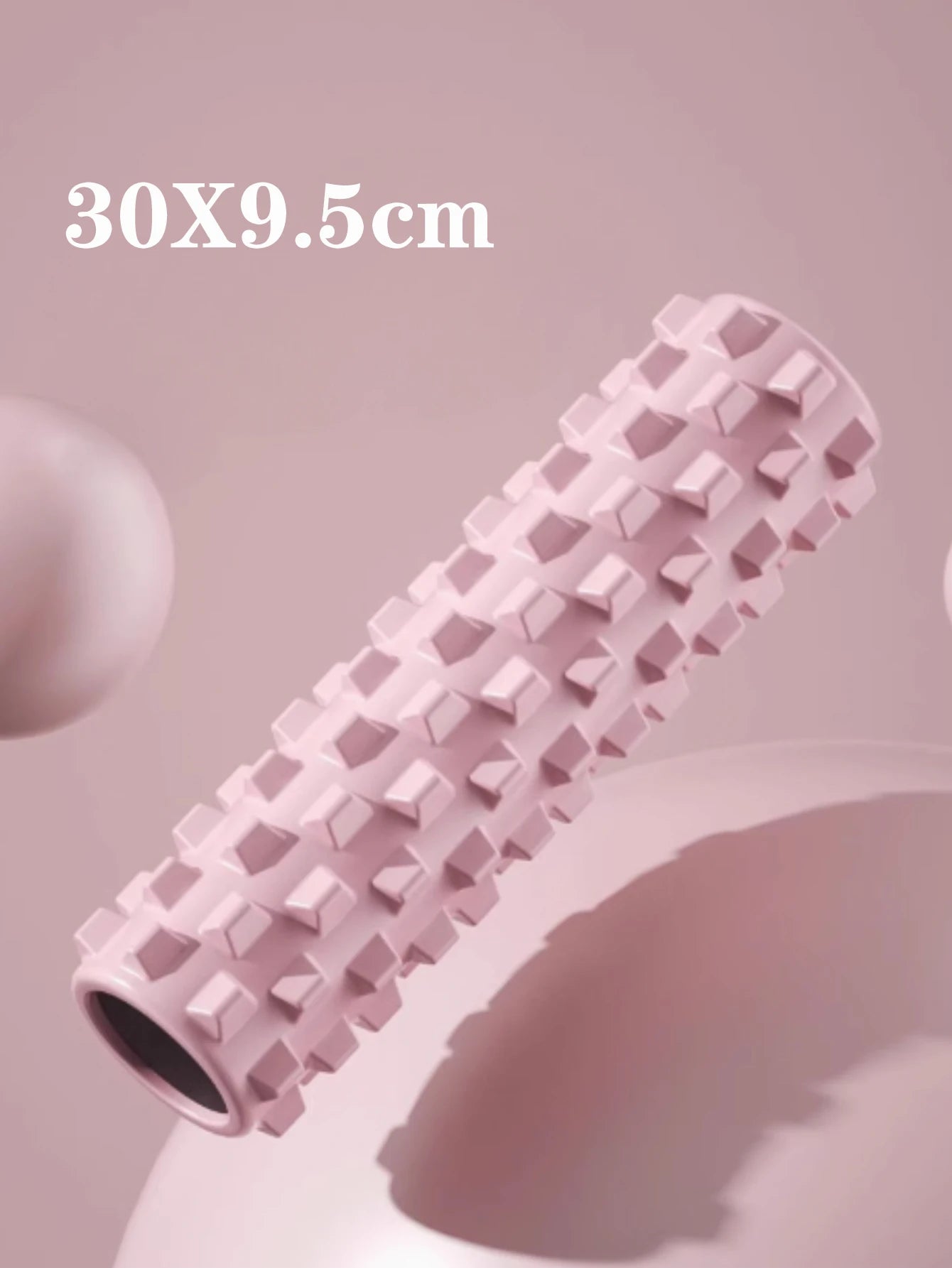 Crescent Foam Axis 45×13 cm – for yoga, fitness, and muscle relaxation.
