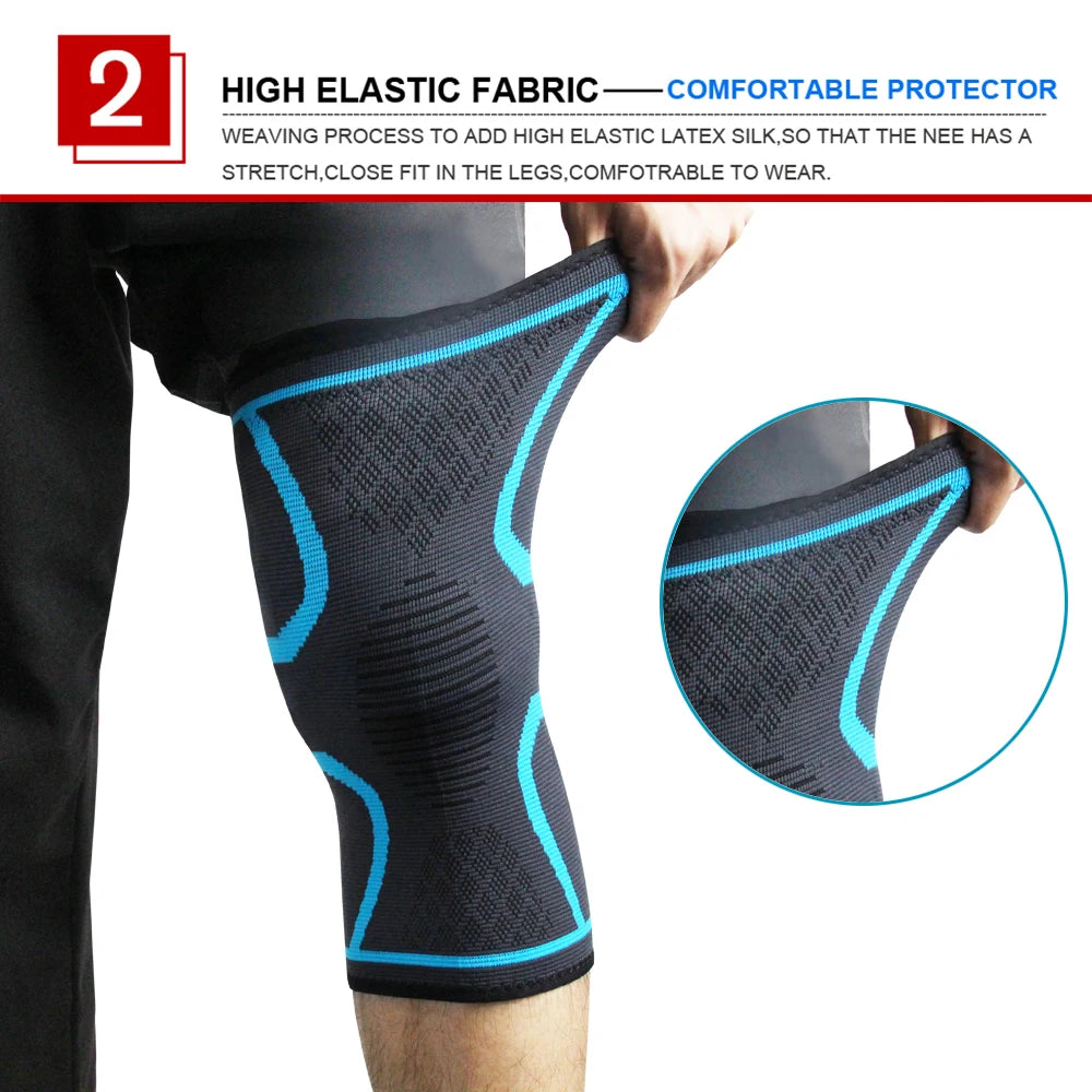 Knee Brace Compression Sleeve – Pain & Support