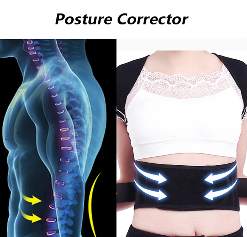 Back Posture Corrector – Spine & Shoulder Support Brace