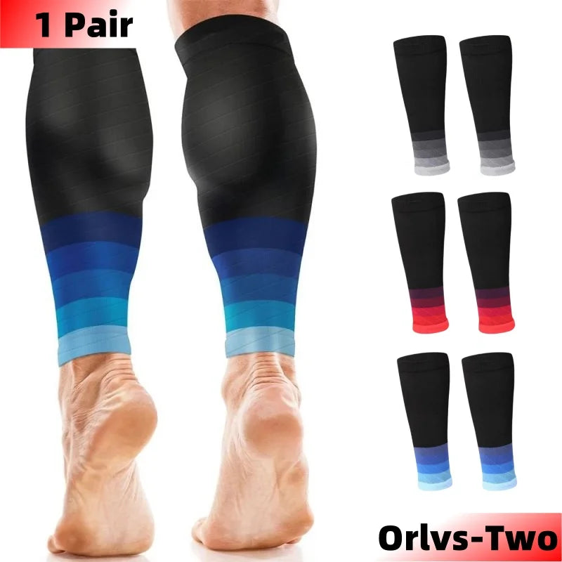 Compression Calf Sleeves – 20–30mmHg Support for Running & Recovery