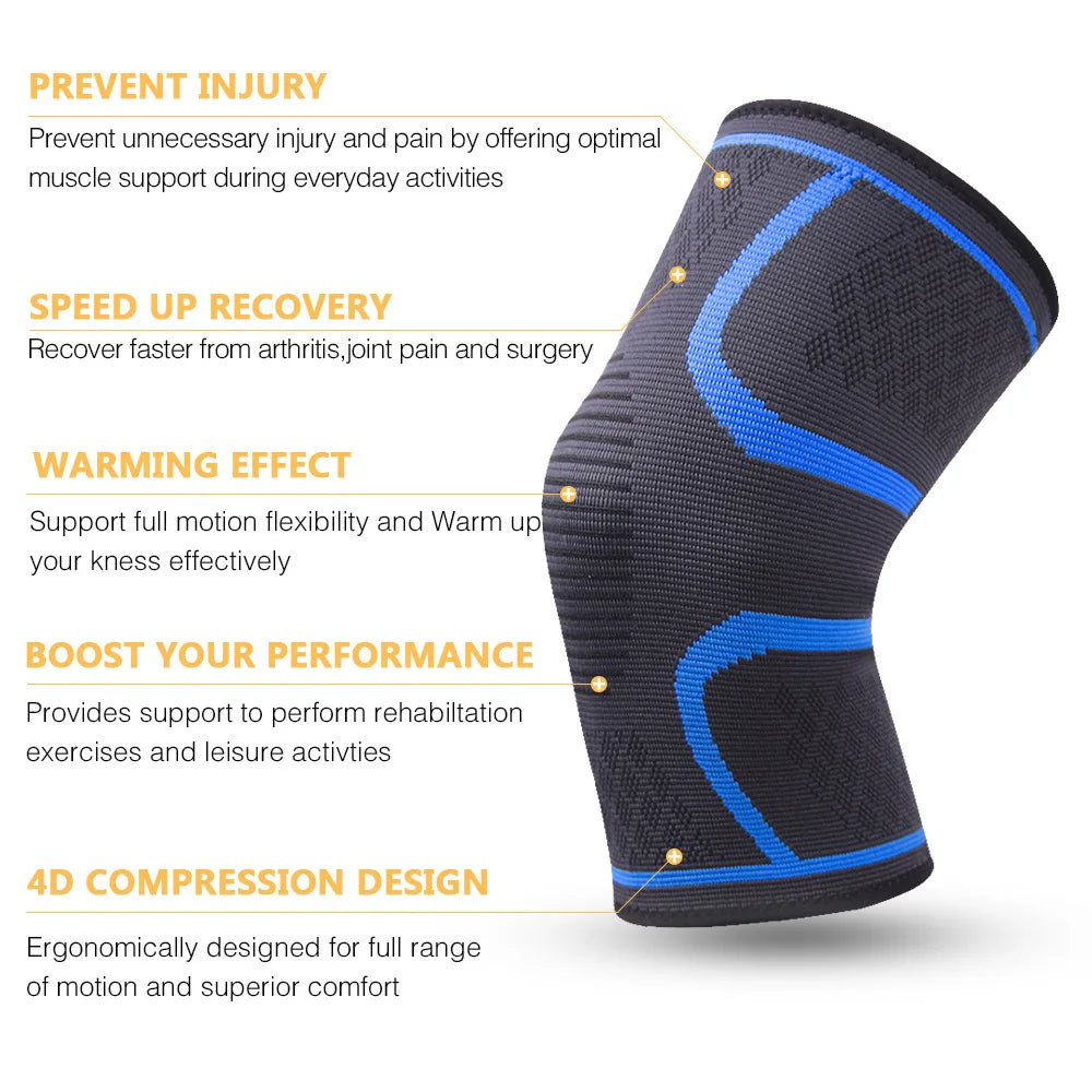Knee Brace Compression Sleeve – Pain & Support