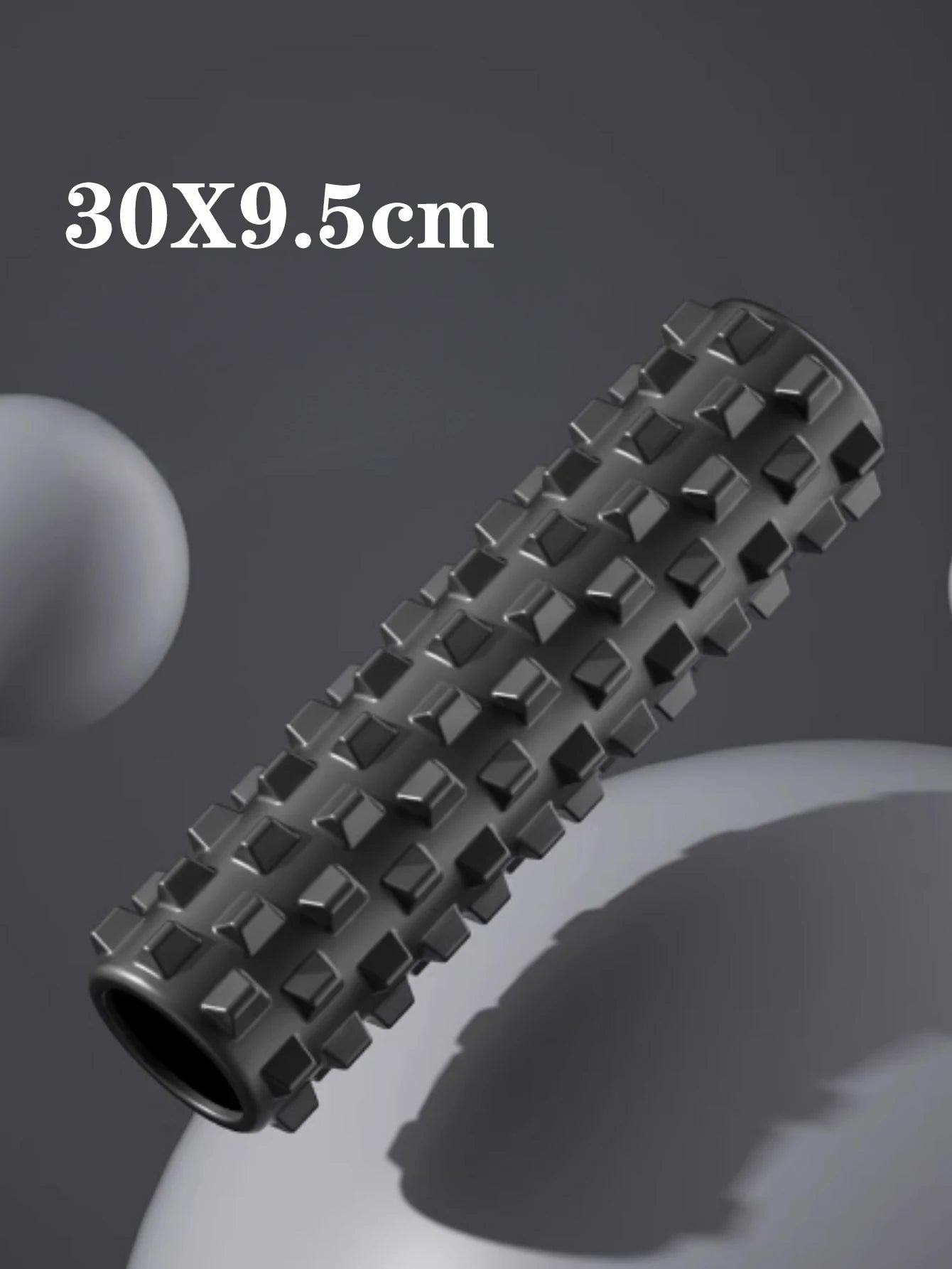 Crescent Foam Axis 45×13 cm – for yoga, fitness, and muscle relaxation.