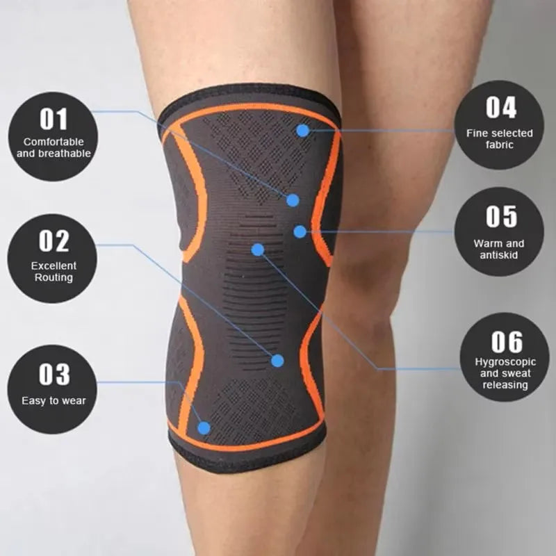 Knee Brace Compression Sleeve – Pain & Support