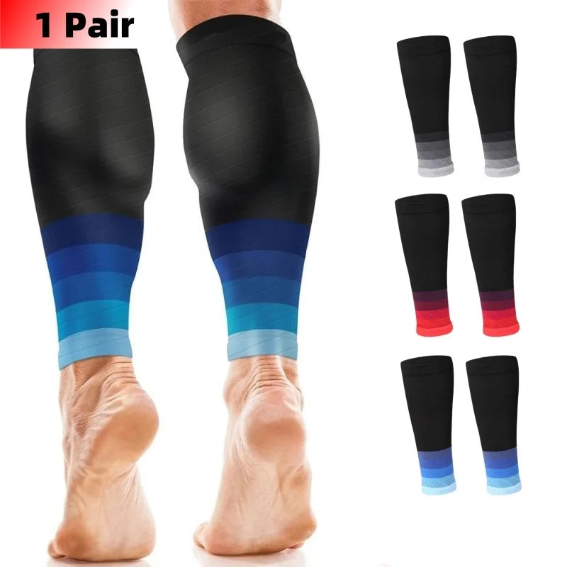 Compression Calf Sleeves – 20–30mmHg Support for Running & Recovery