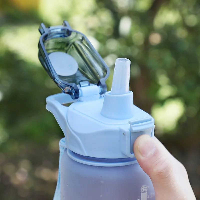 1000ml Gradient Sports Water Bottle – Time Marker
